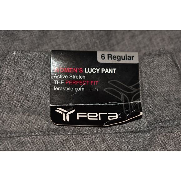 FERA NEW $195 Lucy Insulated Ski Pants Mid Rise Boot Cut Gray Flannel Size 6 - Picture 3 of 4